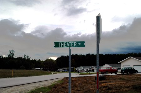 Hilltop Drive-In Theatre - Theatre Street (newer photo)